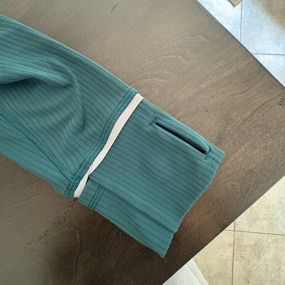 lululemon It's Rulu Ribbed Cropped Half Zip - Picture 10 of 15